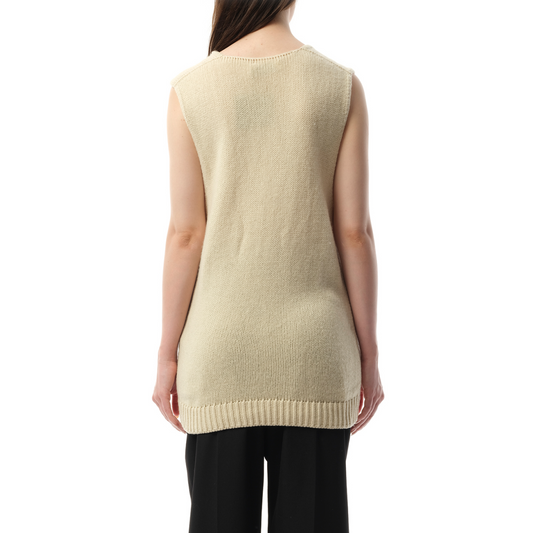 Knitted Top in Ivory