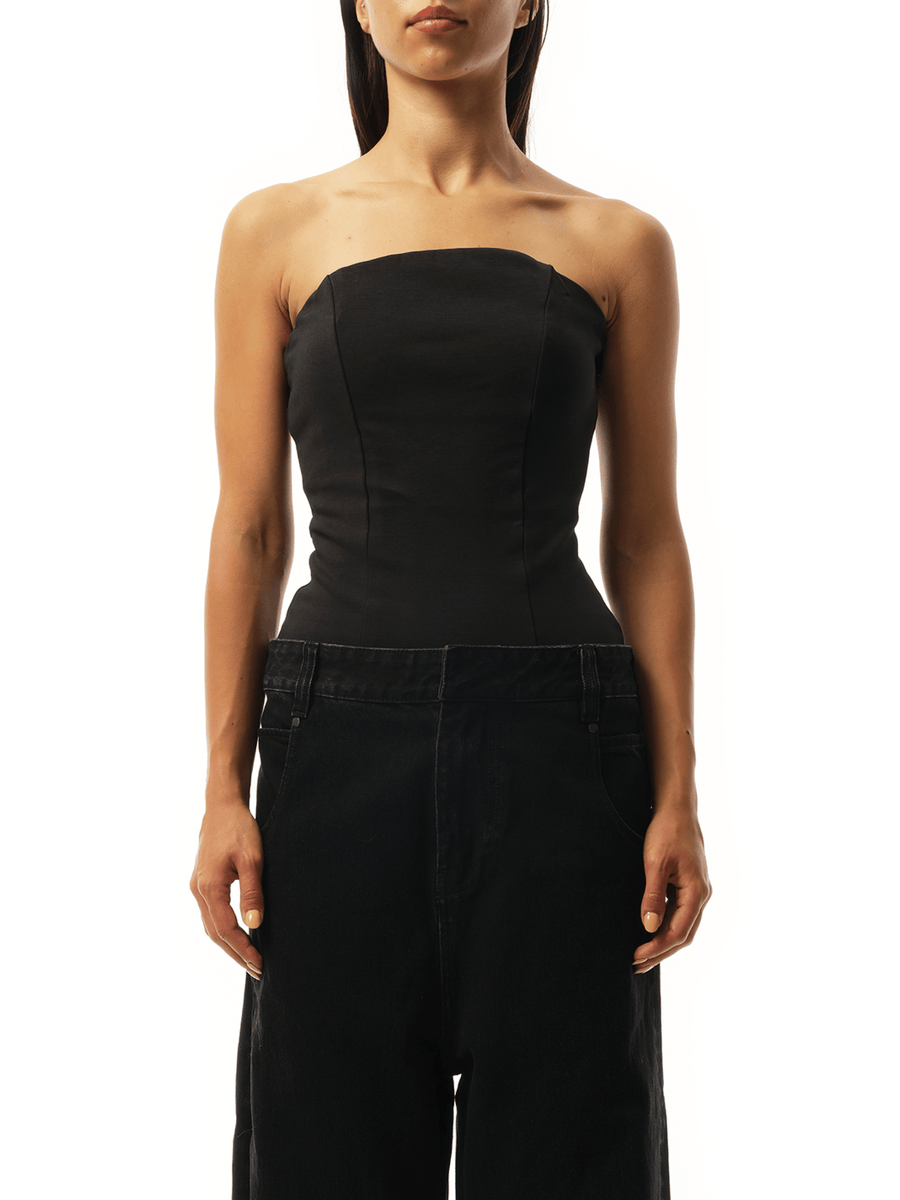 Entire Studios Pipette Bodysuit in Black