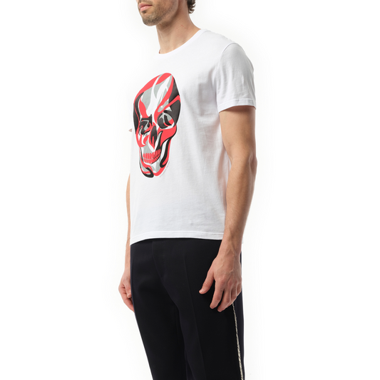 Abstract Skull T-Shirt in Multicolor