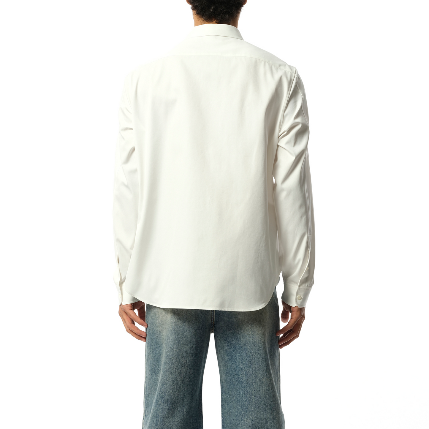 Anagram on Pocket Shirt in White