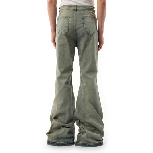 Bolan Bootcut Denim Pants in Sky