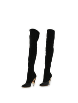 Podium Boots 11.5 in Black Back View | GIVENCHY