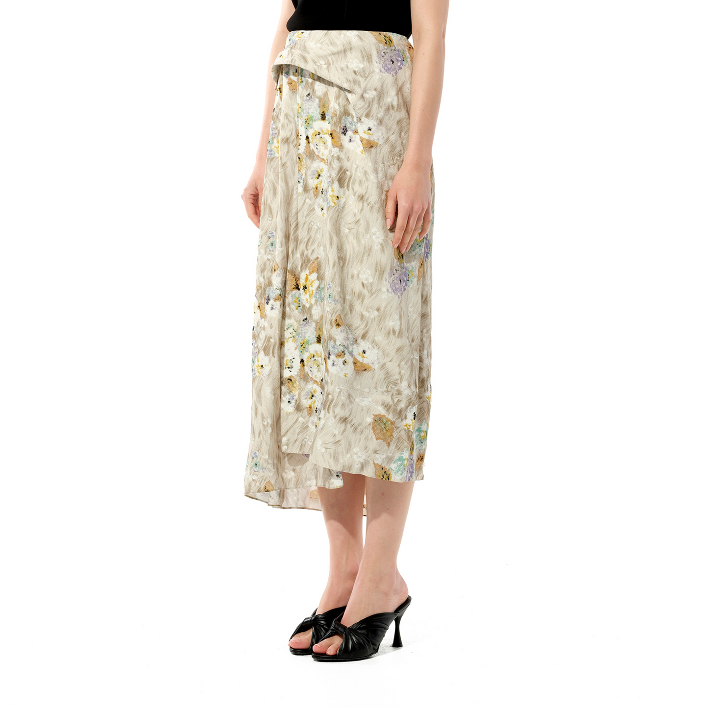 Aquarelle Skirt in Multicolor