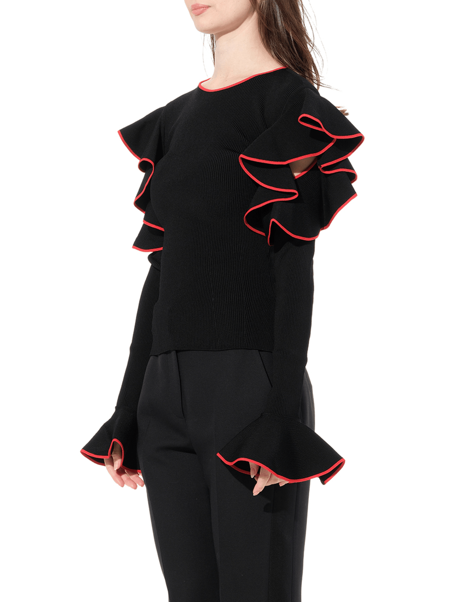 Longsleeve Knitwear in Black