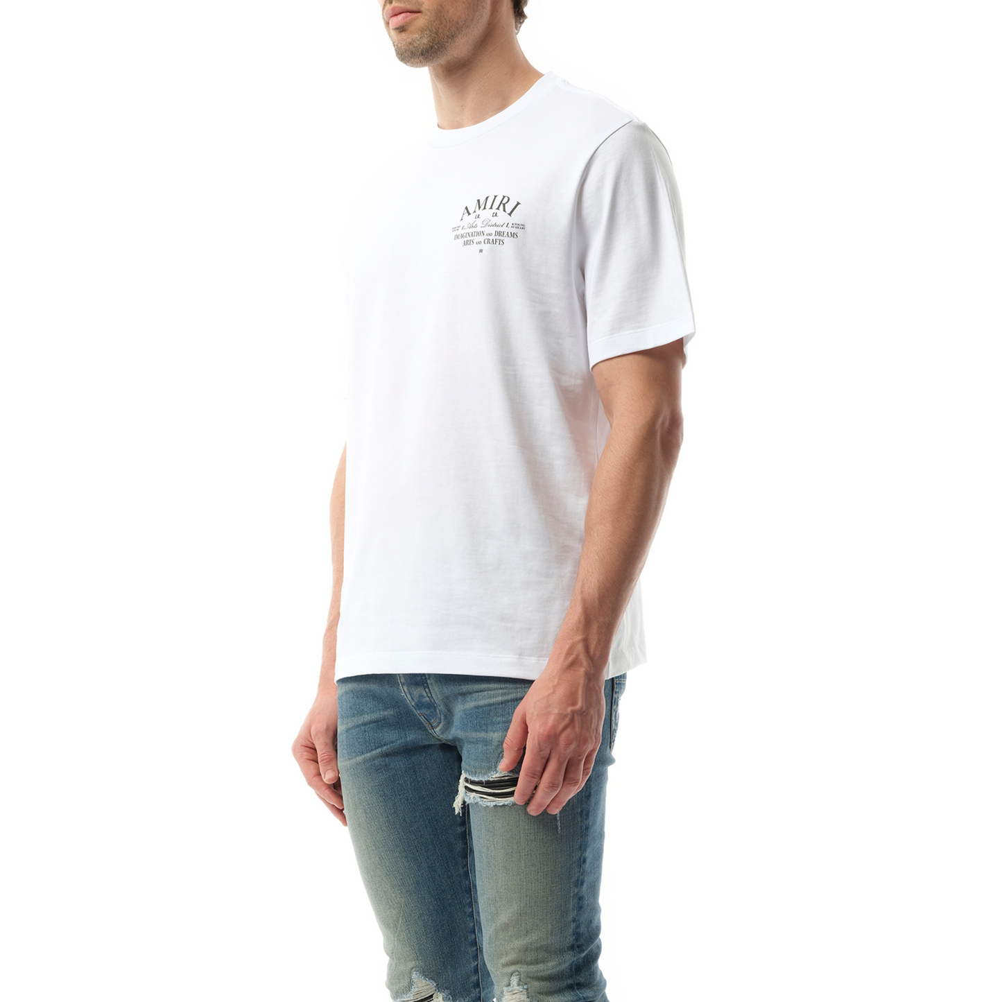 Amiri Arts District T-Shirt in White