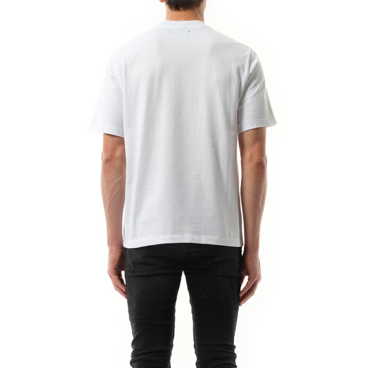 Amiri Core Gradiant T-Shirt in White/Red