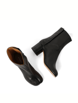 Tabi Ankle Boots H60 in Black Top View | MAISON MARGIELA