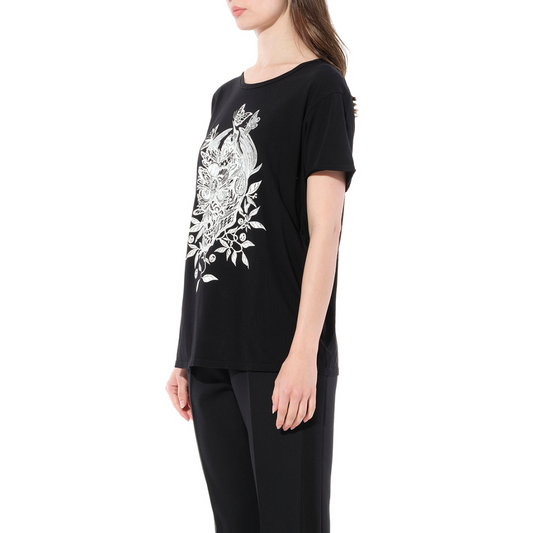 Alexander Mcqueen Skull T-Shirt 437669 Qhz28