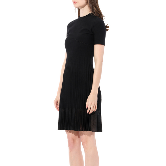 Alexander Mcqueen Knit Dress in Black