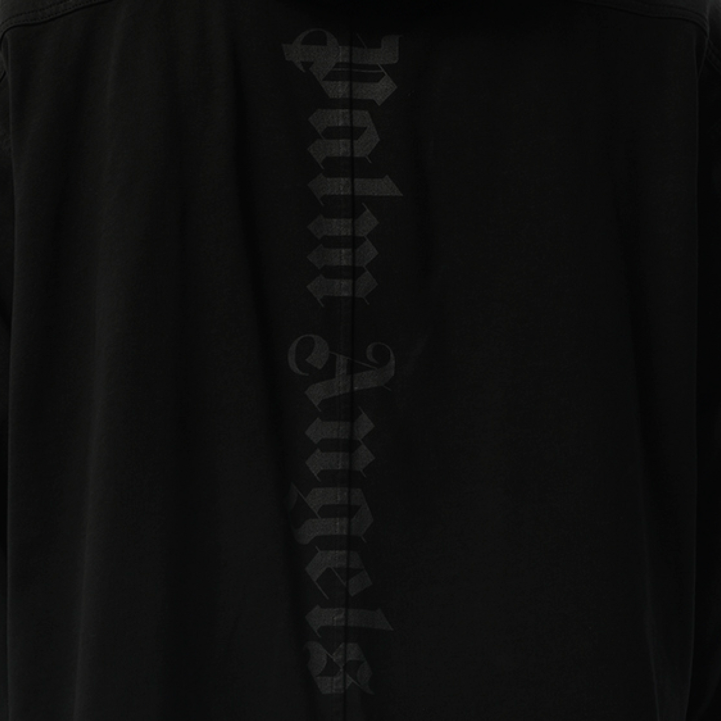 GD Classic Logo Hooded Overshirt in Black/Black