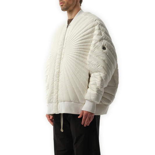 Rick Owens x Moncler Radiance Peter Jacket in Milk