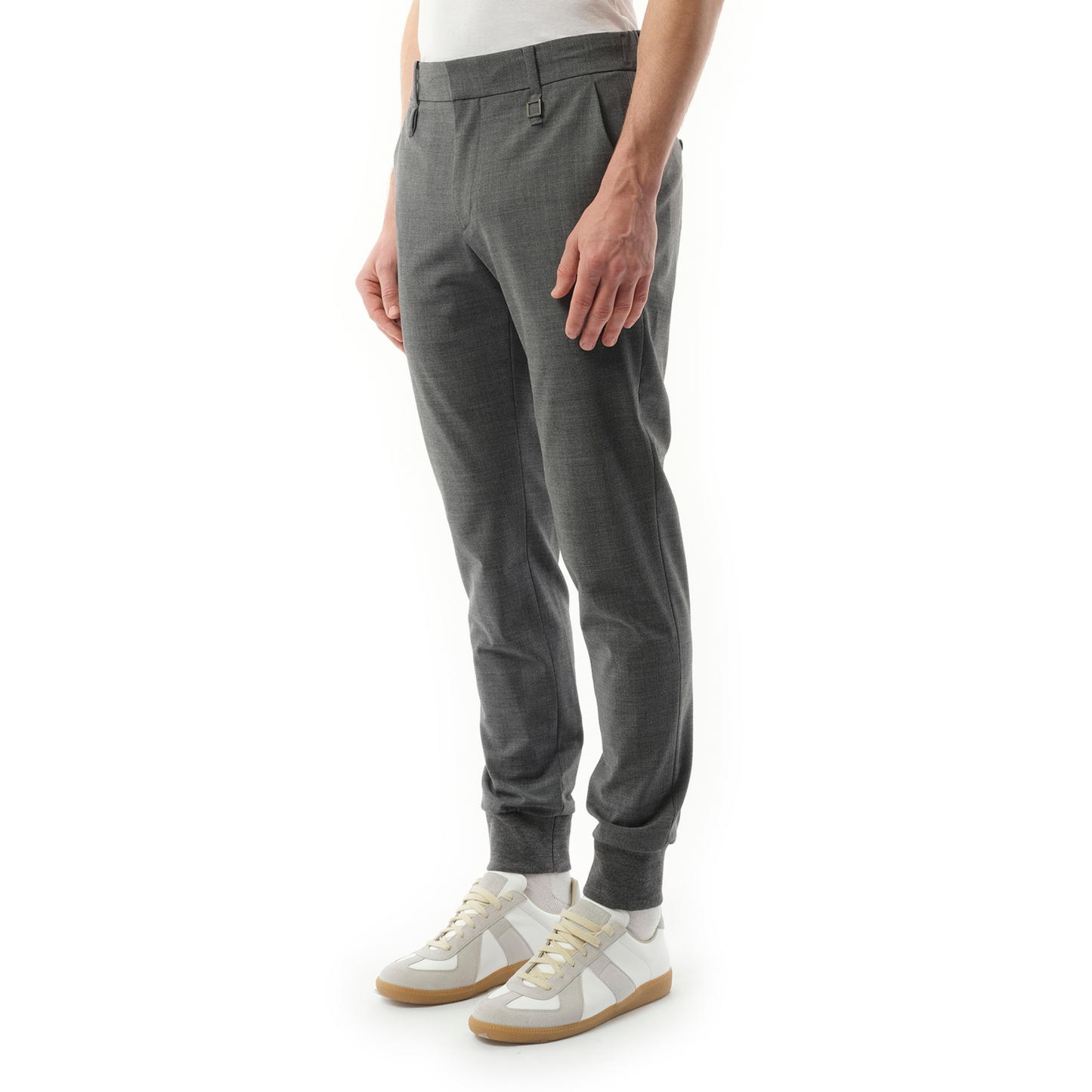 Elasticated Jogger in Grey