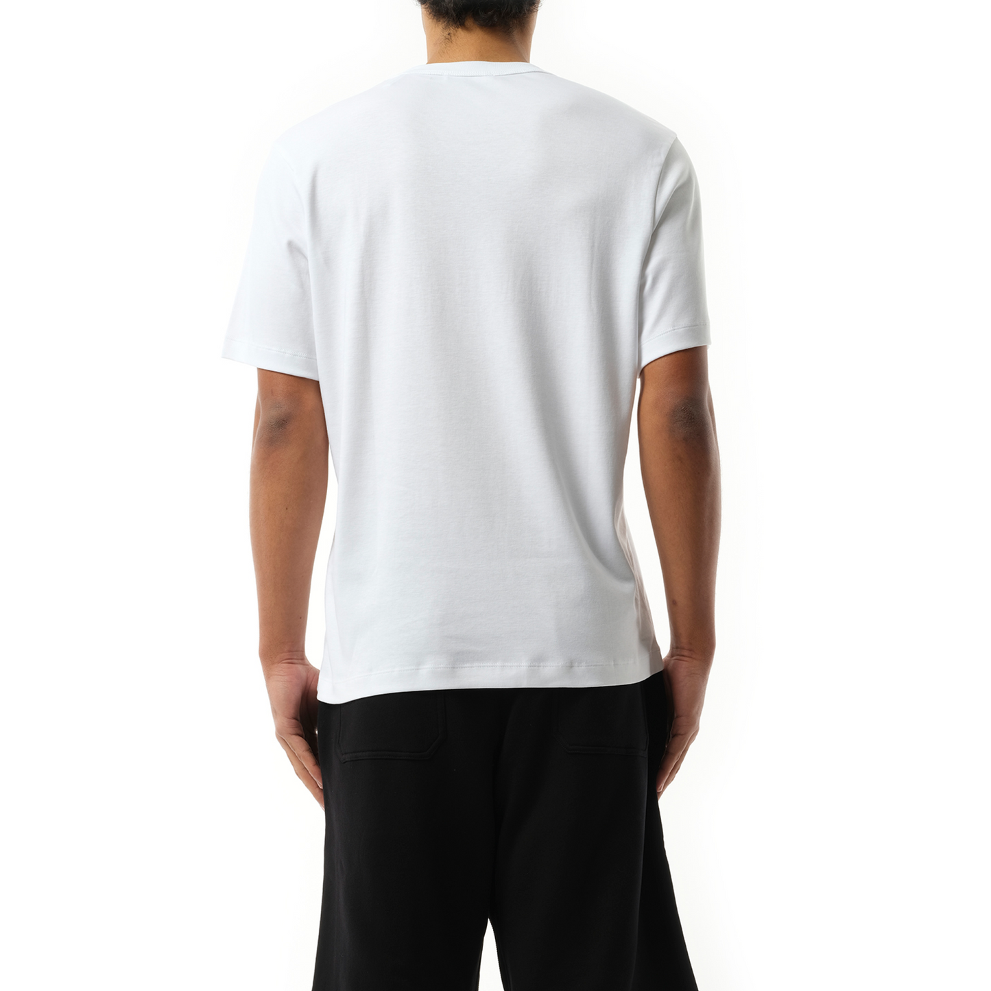 Logo Embroidered T-Shirt in White