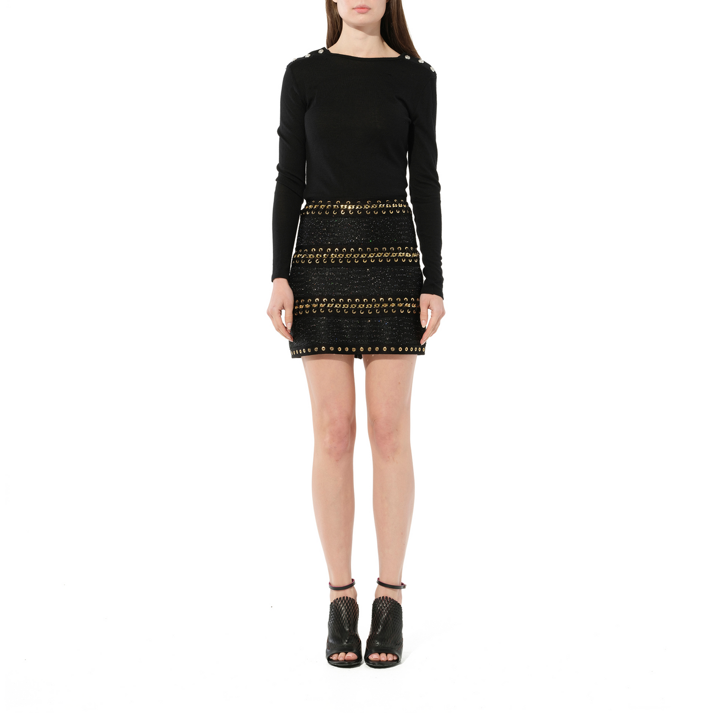 Balmain Skirts in Black