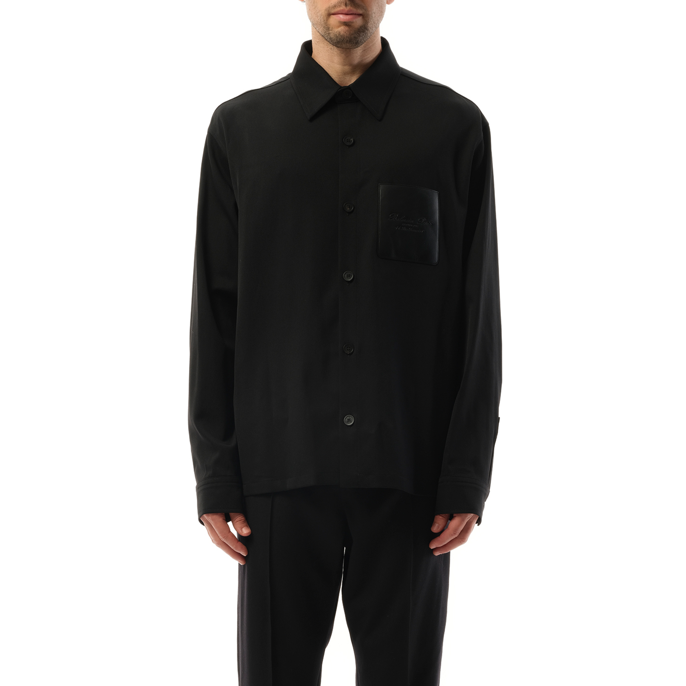 Couture Label GDP Overshirt in Black