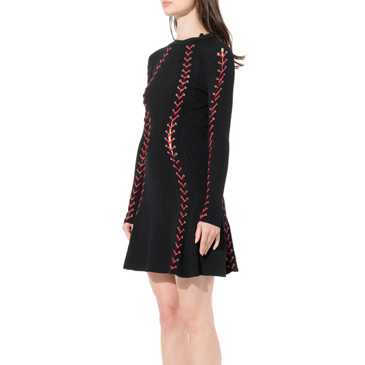 Alexander Mcqueen Knit Dress 493385 Q1Whs 1057