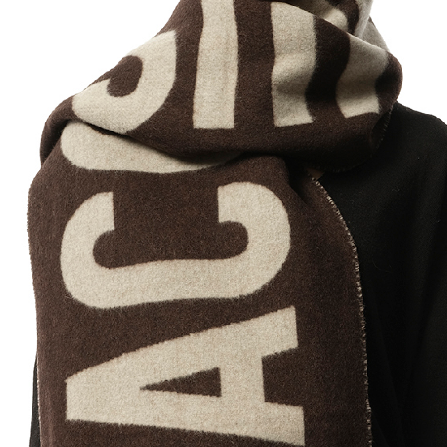 L'echarpe Jacquemus Scarf in Brown/Multicolour