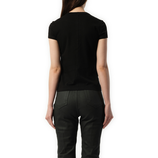 Cropped Orb Level T-Shirt in Black