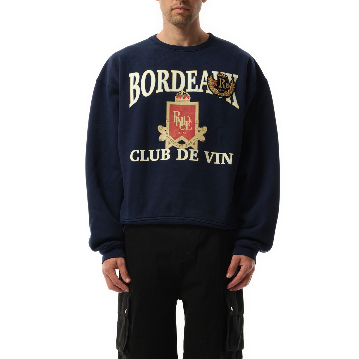 Bordeaux Sweatshirt in Navy