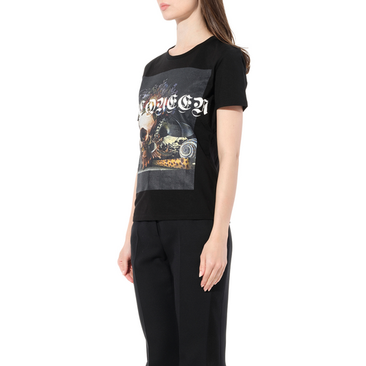 Still Life Skull T-Shirt in Black