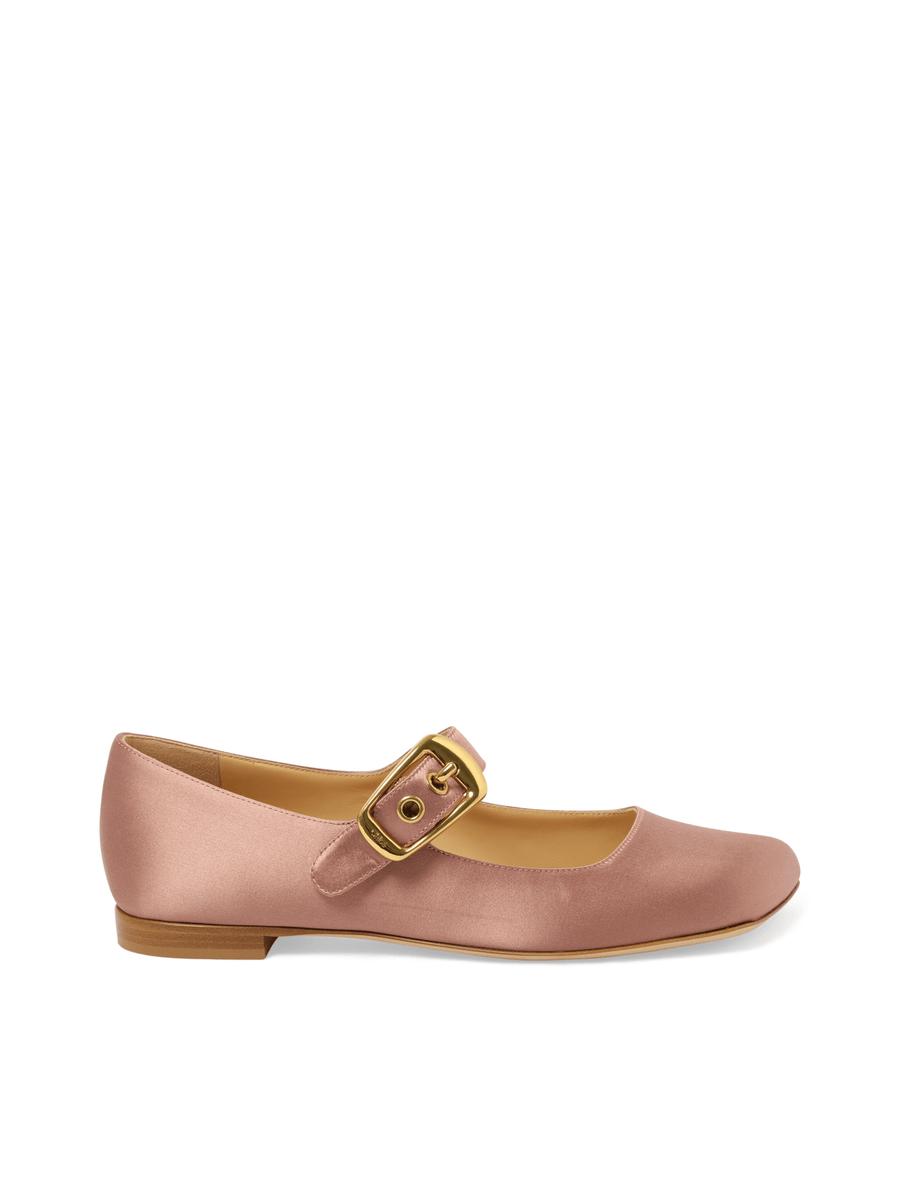 Polly Flats in Misty Rose Side View | CHLOE