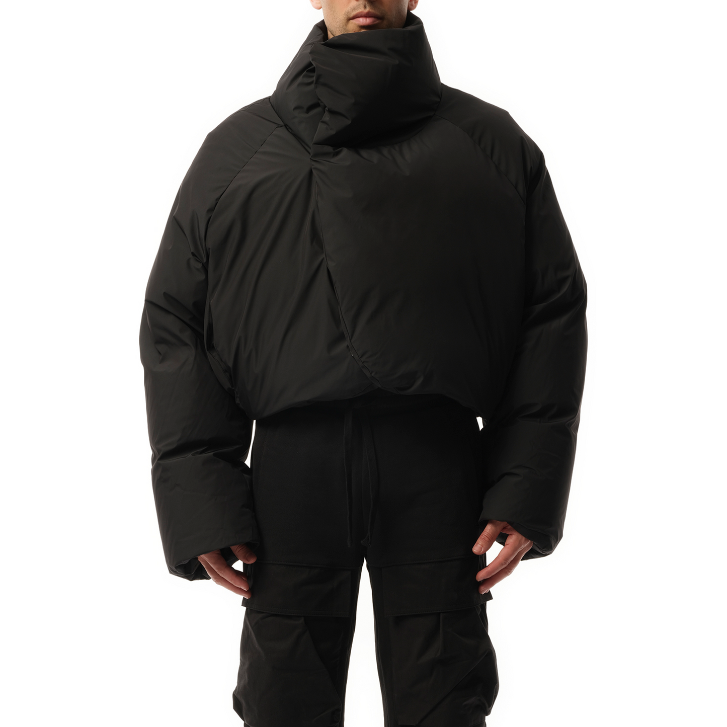 DBL Puffer Jacket in Black