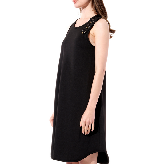 Neoprene Dress in Black