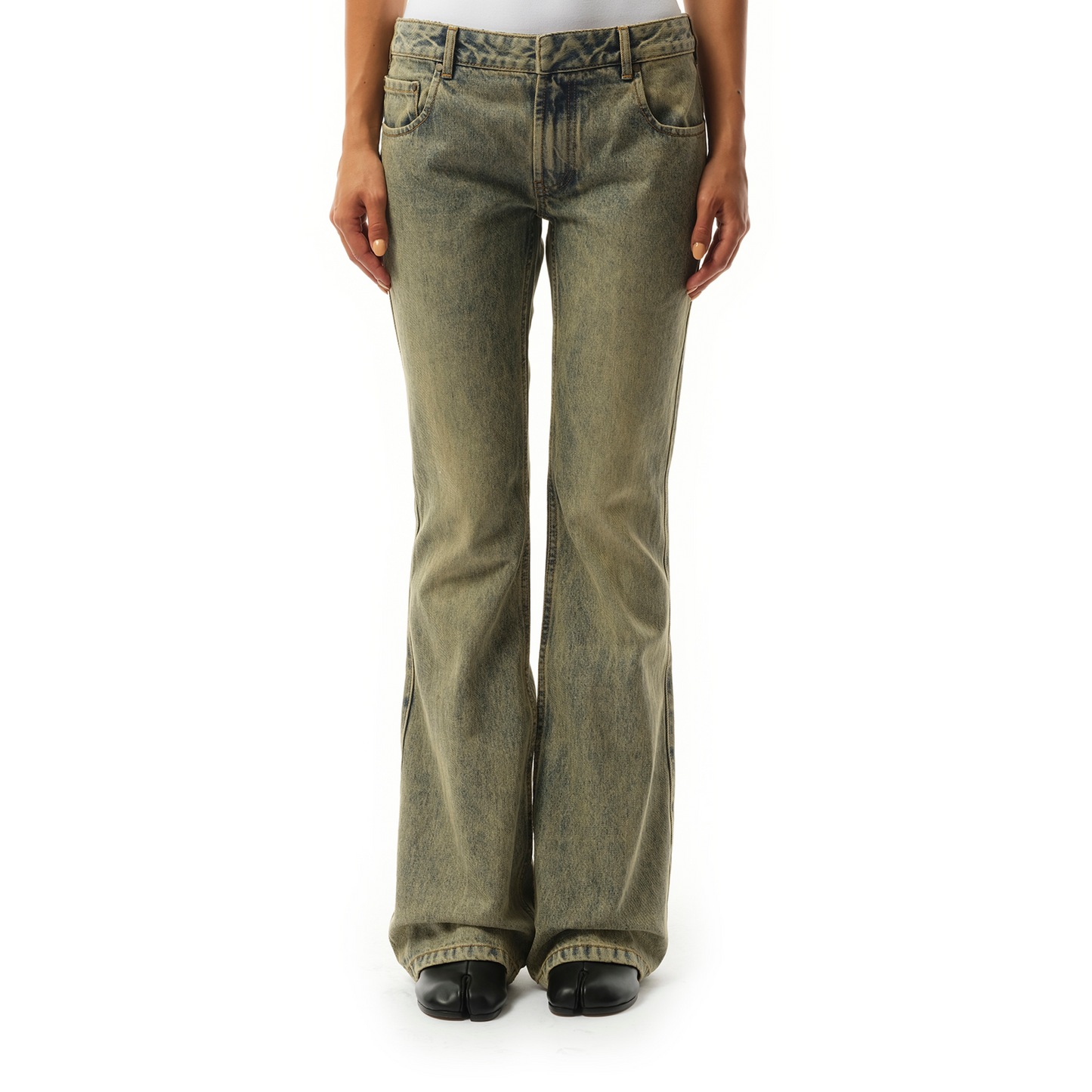 Slim-Flared Jeans in Surfacewave