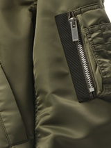 Sacai Nylon Twill Blouson in Khaki