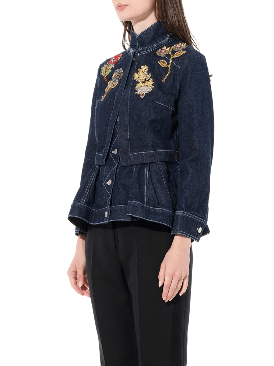 Raw Denim Jacket in Blue