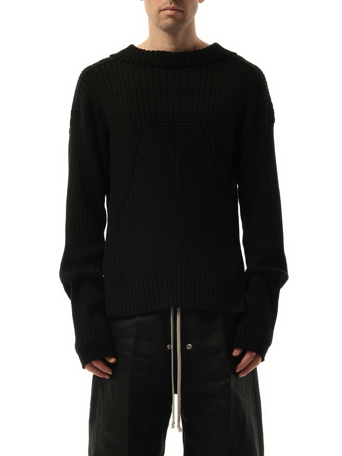 Rick Owens Tabard Sweater in Black
