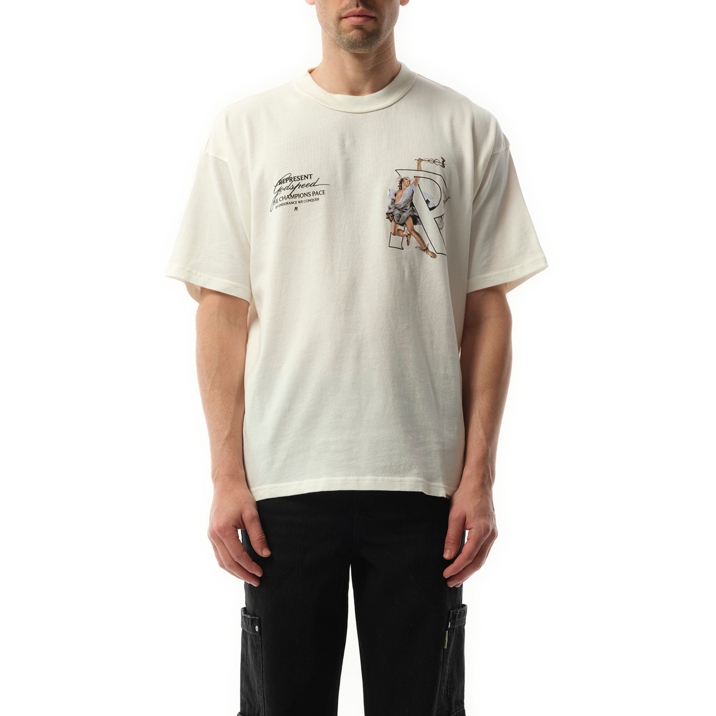 Hermes T-Shirt in Flat White