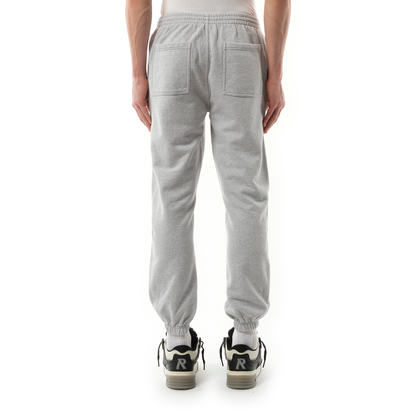 Represent Owners Club Sweatpants in Ash Grey/Black