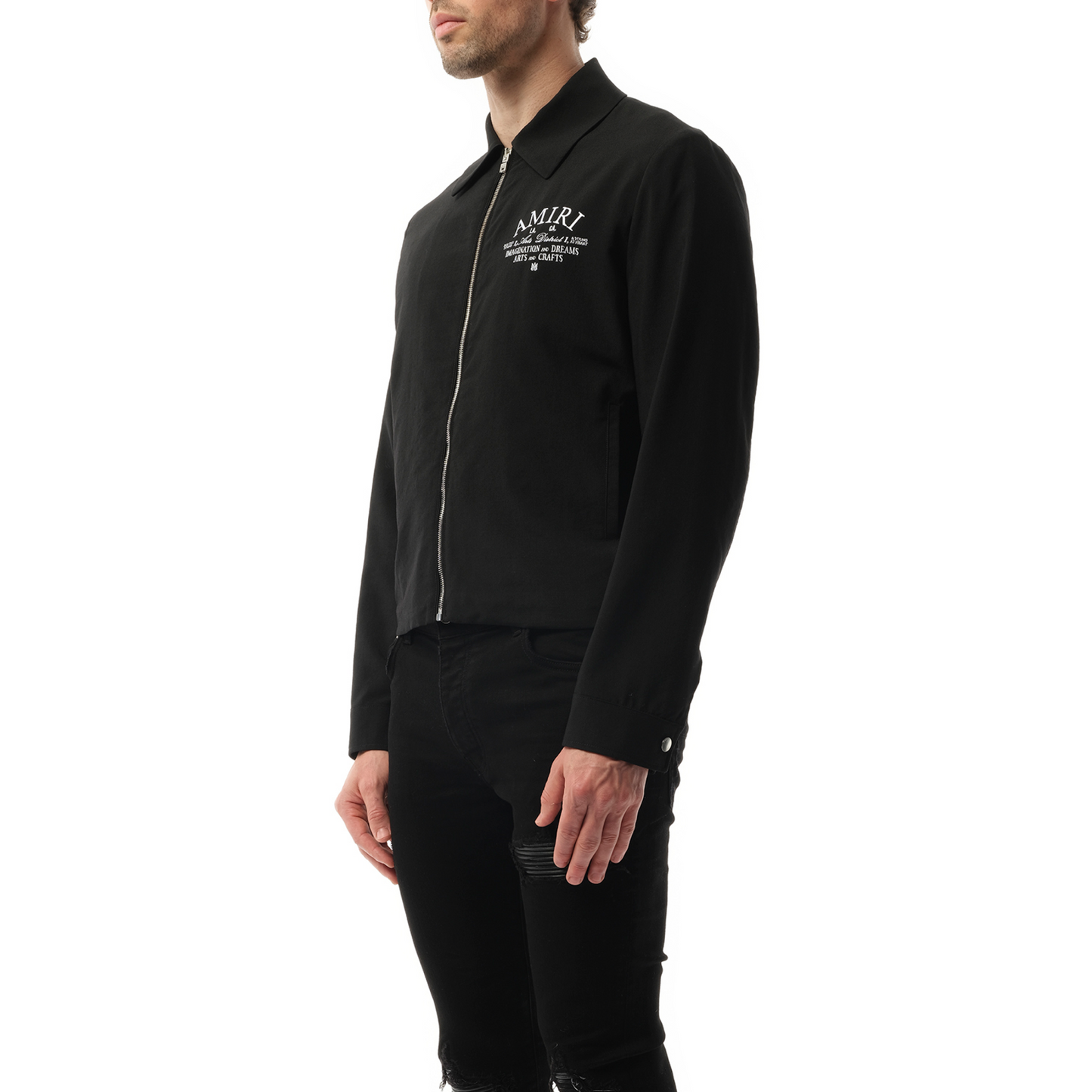 Amiri Arts District Blouson in Black