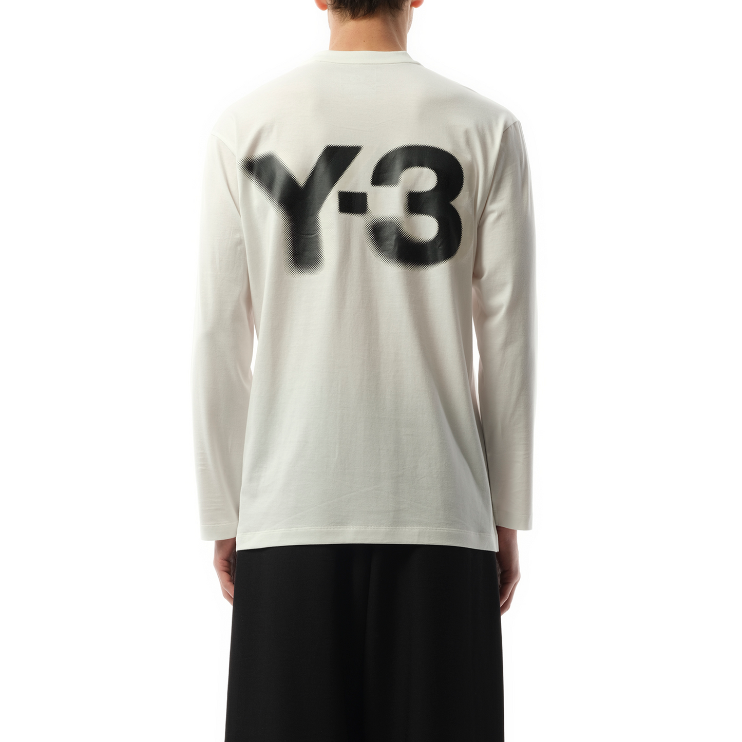 Logo Long Sleeve T-Shirt in White