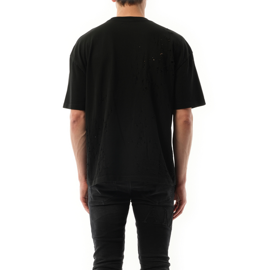 Hollywood Shotgun Oversized T-Shirt in Black