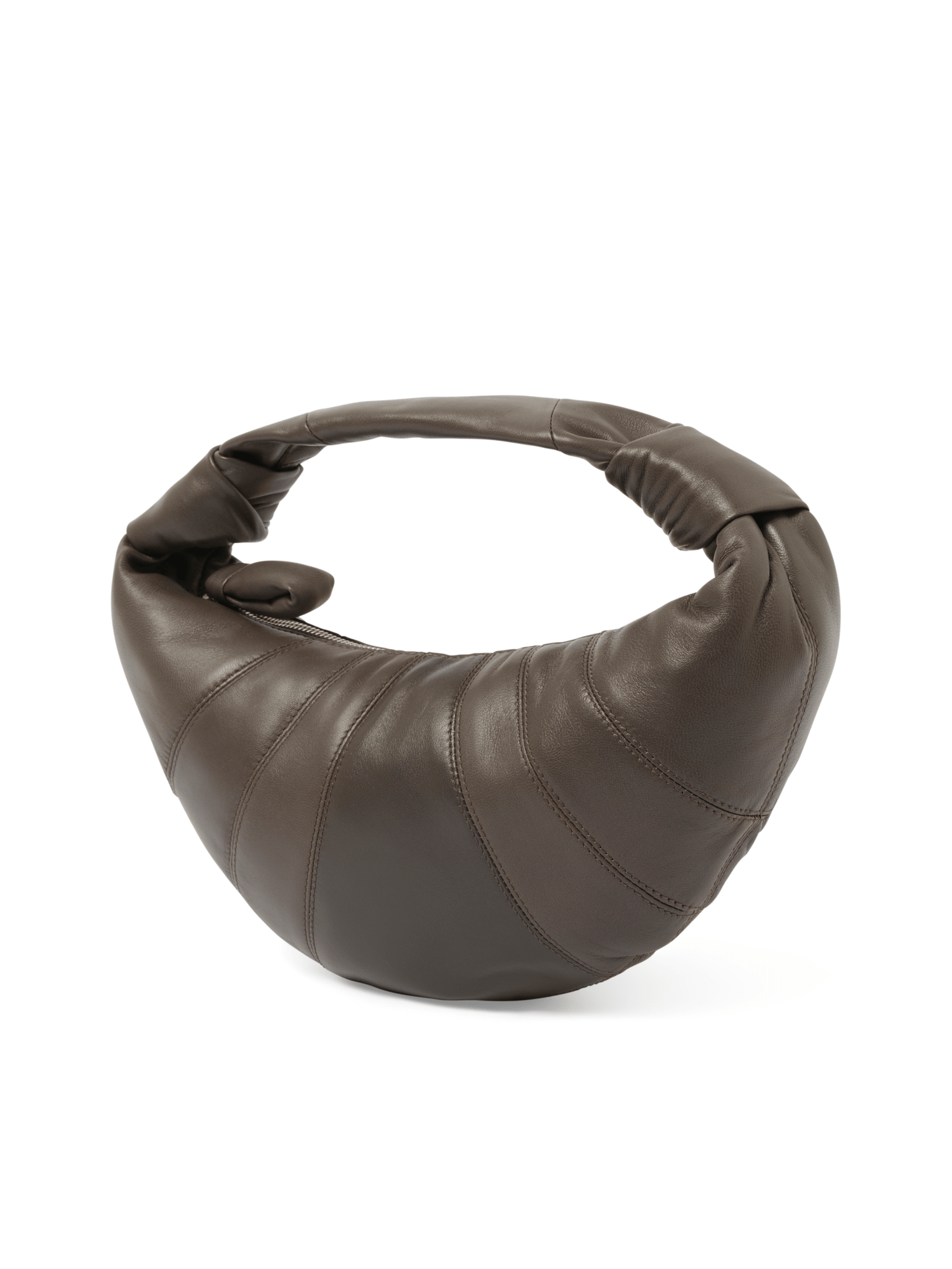 Lemaire Mini Fortune Croissant Bag in Mink