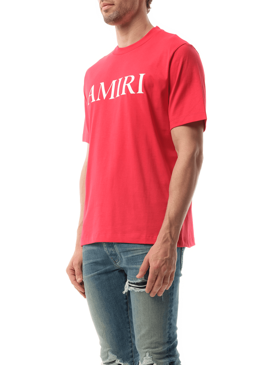 Amiri Amiri Core Logo T-Shirt in Red