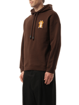 Loewe Suna Fujita Hamster Hoodie in Dark Brown