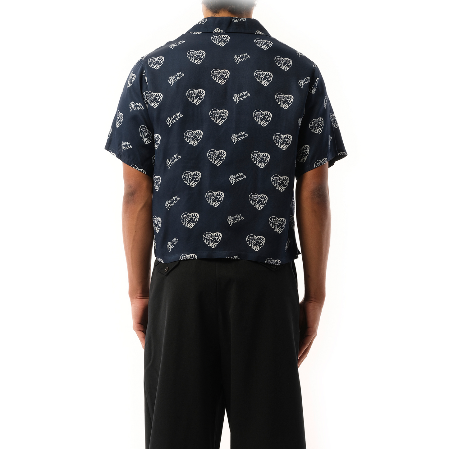 CVD Hawaiian Shirt in Midnight Blue