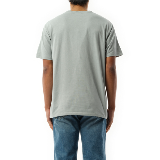 Balmain Print T-Shirt in Grey/White