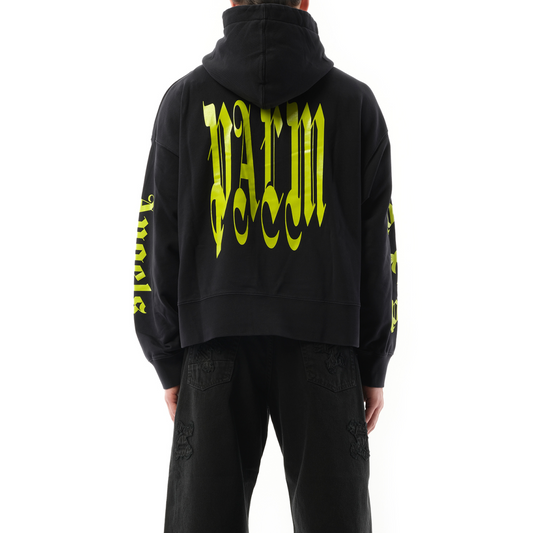 Vertigo Hoodie in Black/Lime