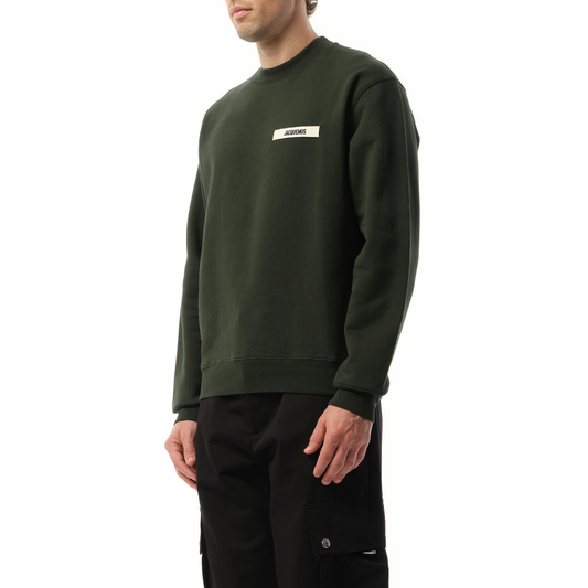 Le Sweatshirt Gros Grain in Dark Green 2