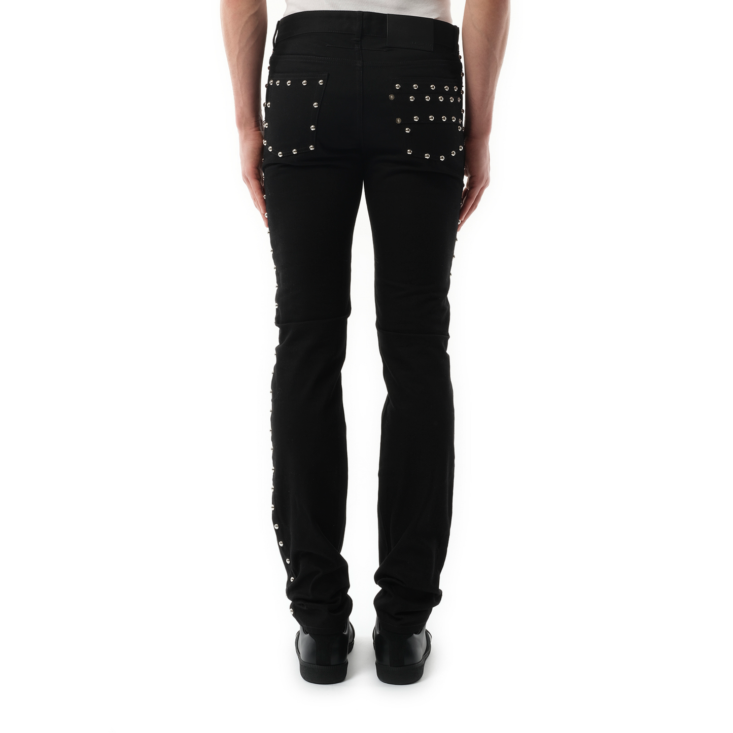 Studded Jeans in Black