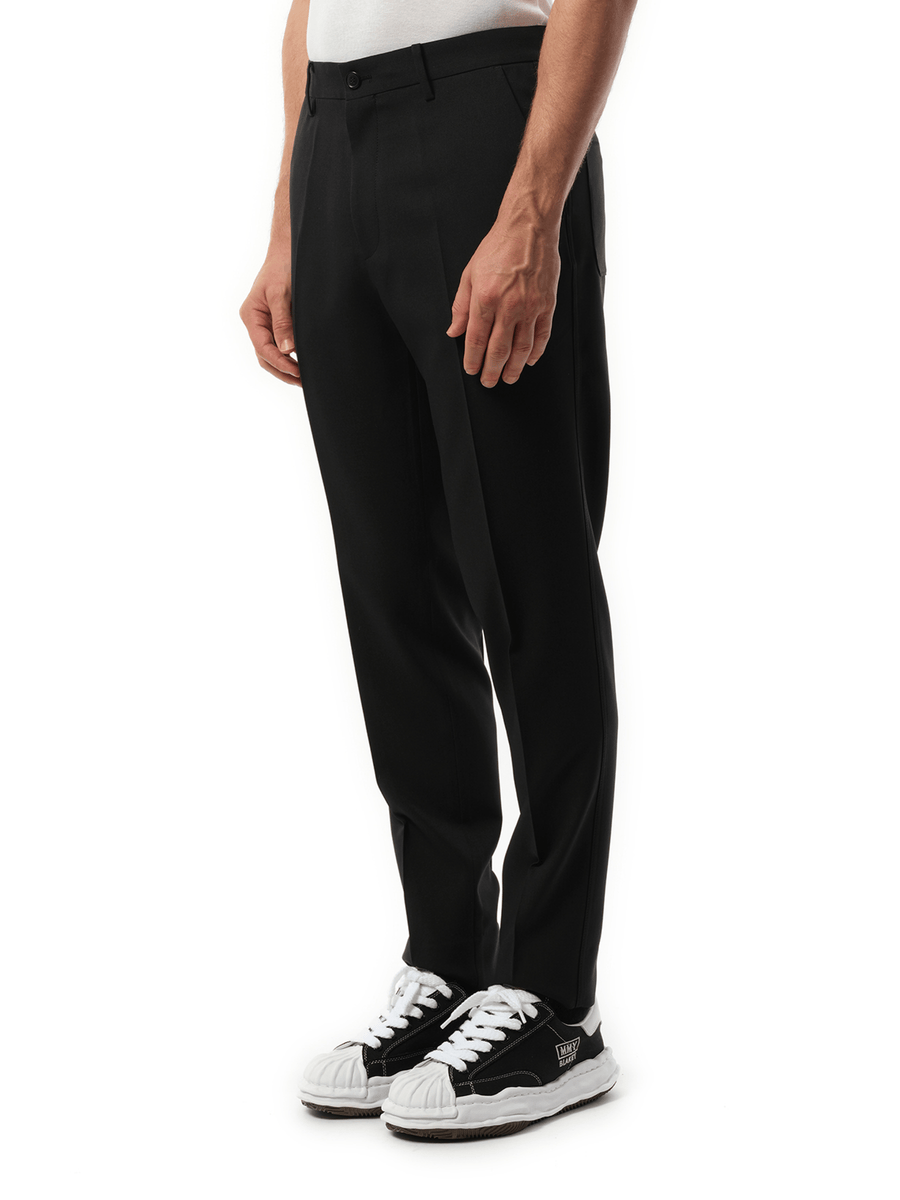 Undercover Zip Detail Casual Pants in Black