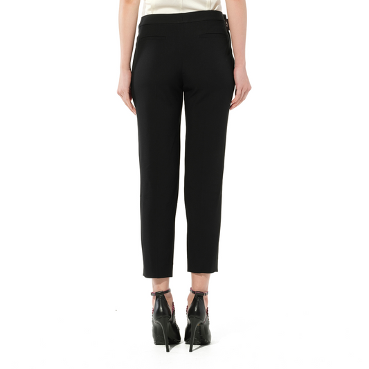 Chloe Pantalon Trousers in Black