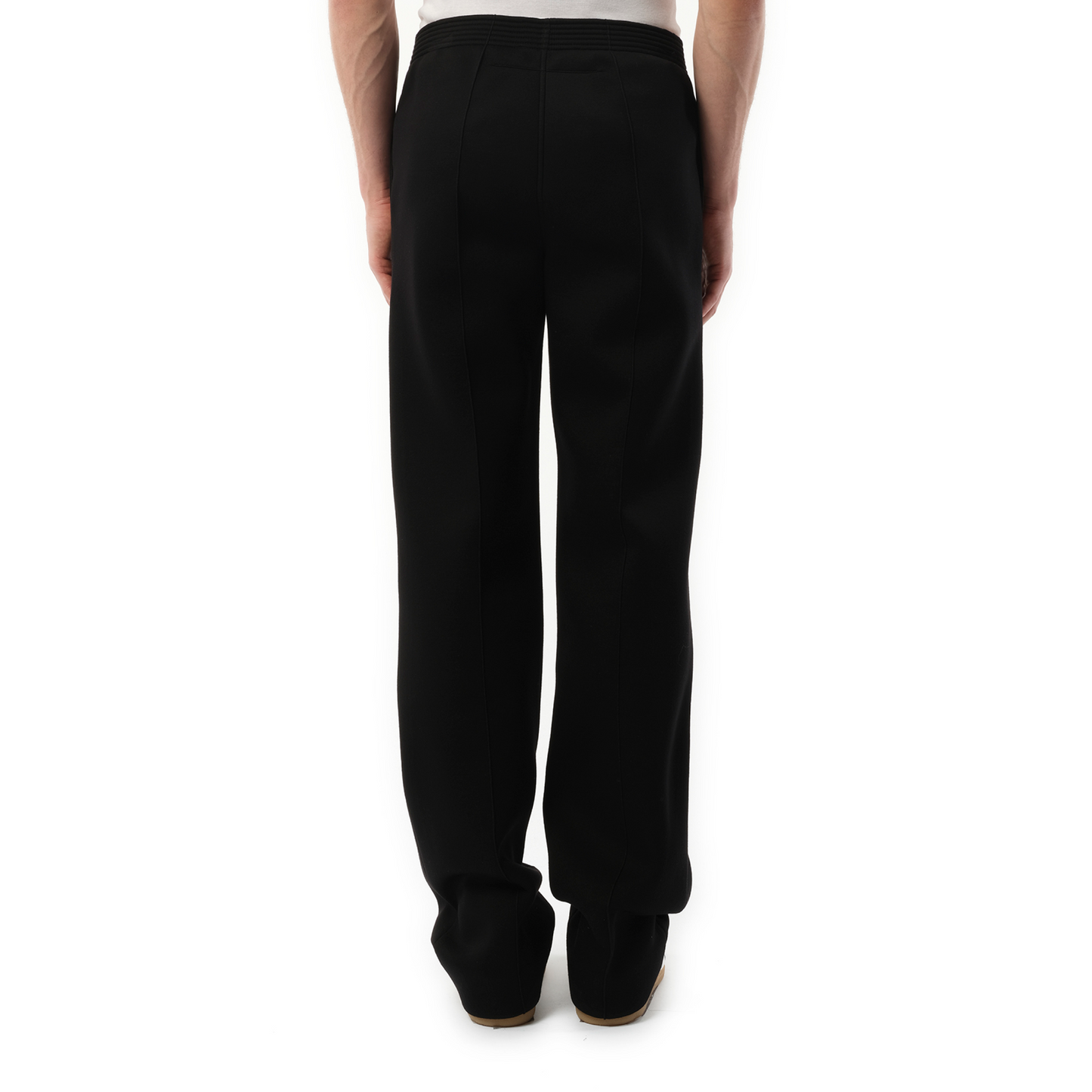 Lea Patch Pants in Black