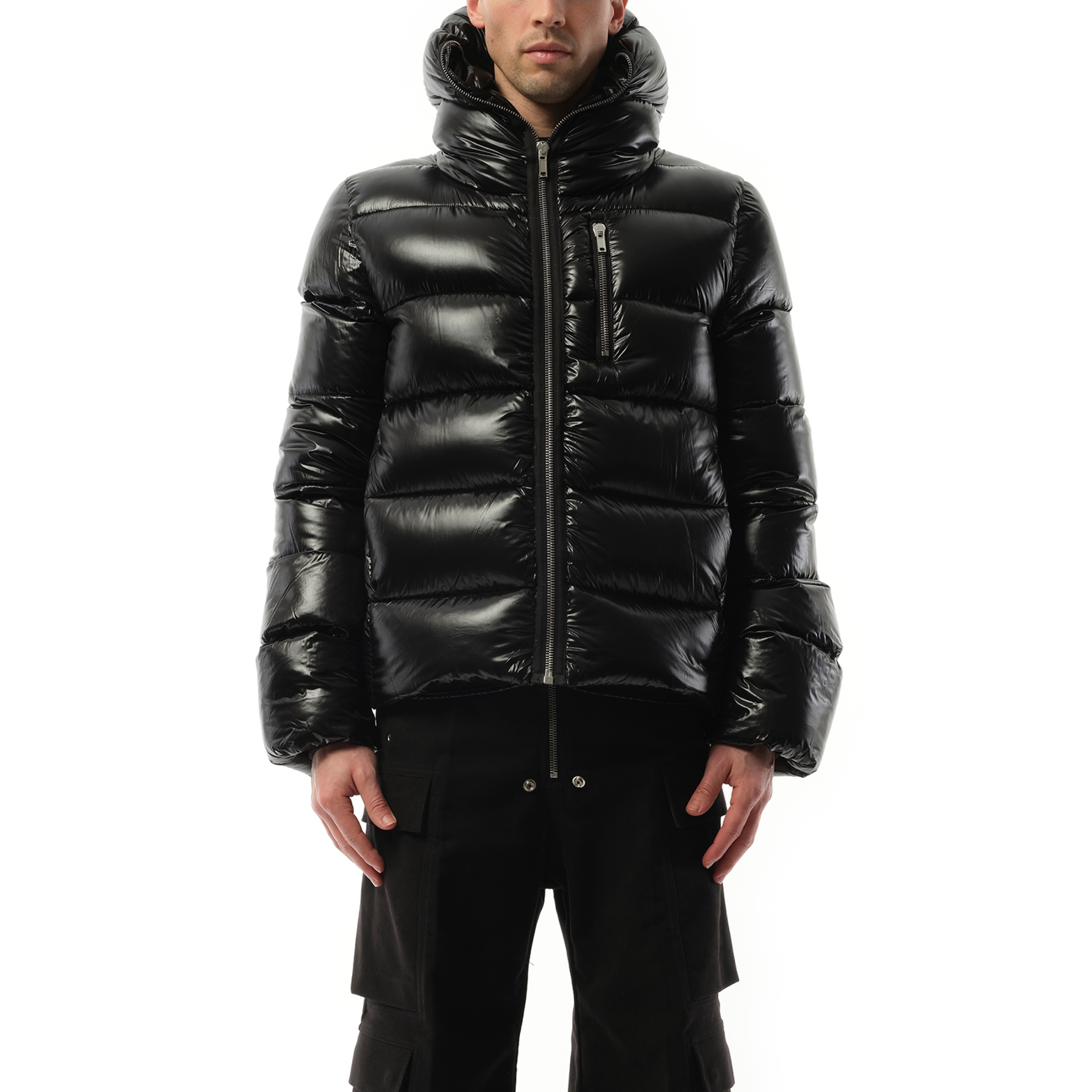 Sealed Down Jacket in Black