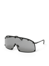Rick Owens Shielding Sunglasses in Black