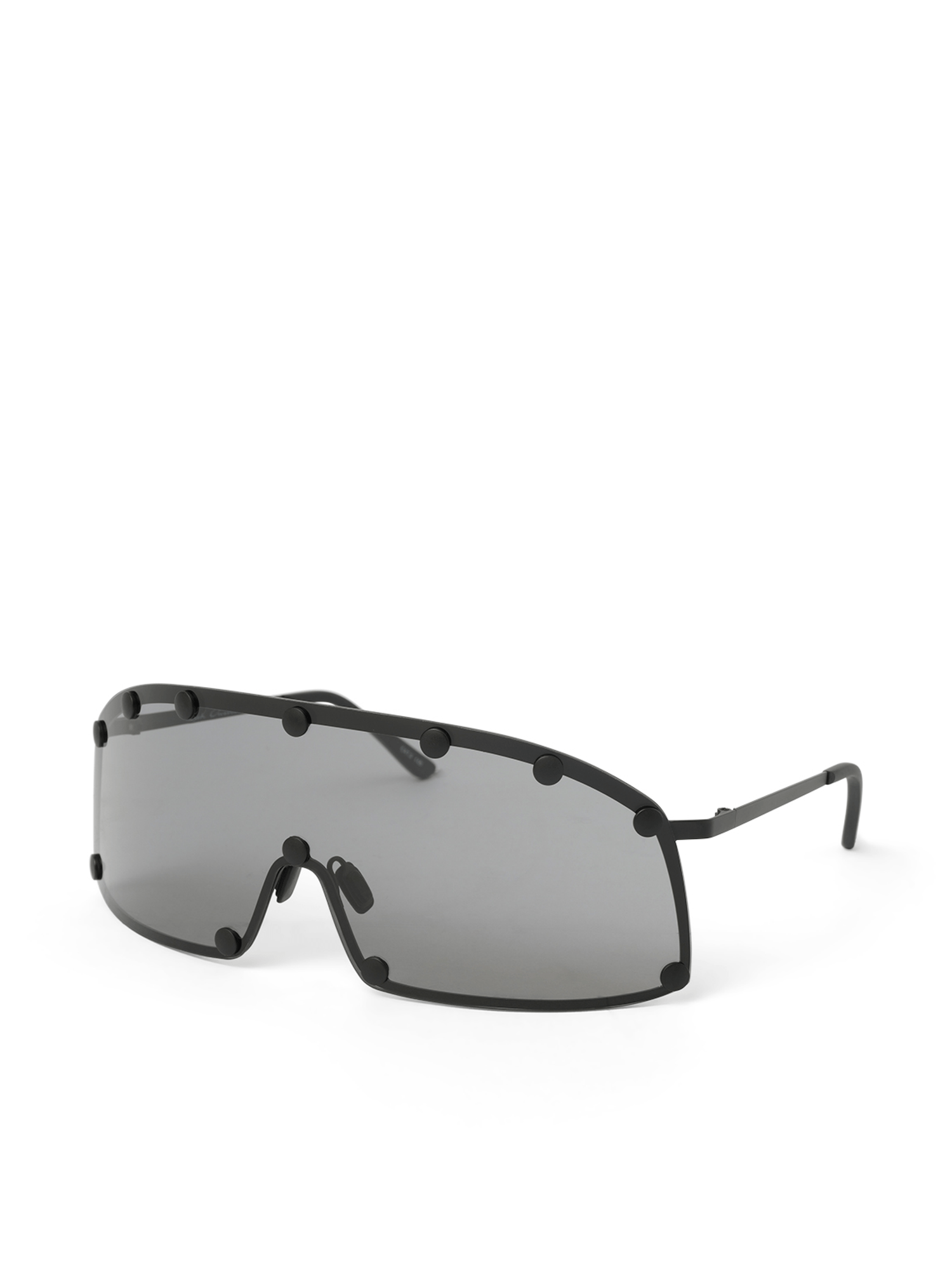 Rick Owens Shielding Sunglasses in Black